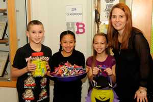 Carlstadt Class Collects 87 Pounds Of Candy For Troops Overseas