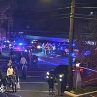 <p>The scene outside the Fiesta on southbound Route 17 in Wood-Ridge.</p>