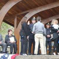 <p>Several Lyndhurst Police Department promotions were made Monday during a ceremony at Town Hall Park.</p>