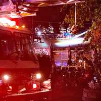 <p>Firefighters made quick work of the blaze at the Farmhouse Cafe &amp; Eatery in Cresskill.</p>