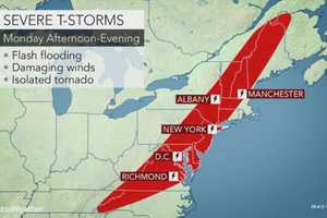 Heavy Rain, Thunderstorms Trigger Flash Flood Watch In Passaic