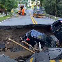 <p>County Road at the Demarest/Cresskill border.</p>