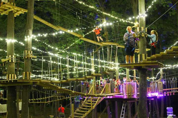 Party In The Stars With Adventure Park's Nighttime Fun