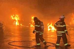 21 Vehicles Destroyed In Ridgefield Fire