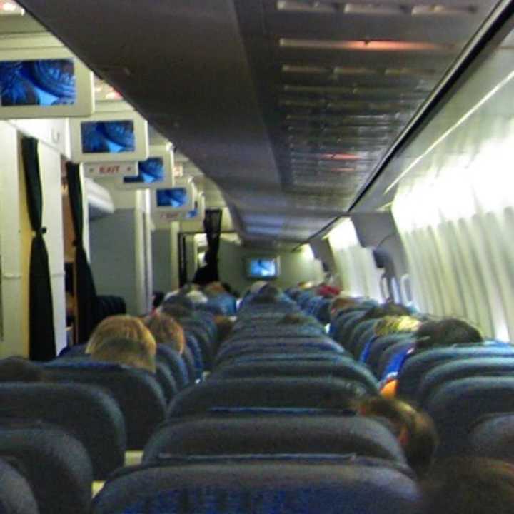 United Airlines cabin