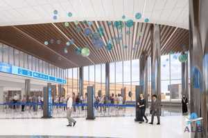 Look Inside 'Reimagined' Albany Airport Following Planned $100M Makeover