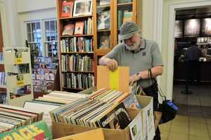 Vinyl Bargains To Be Had At Stamford Library's Book Shop