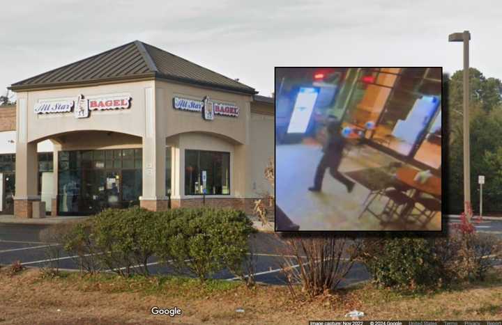 A burglar broke into All Star Bagel in Manchester Township, NJ, on Friday, Apr. 26.