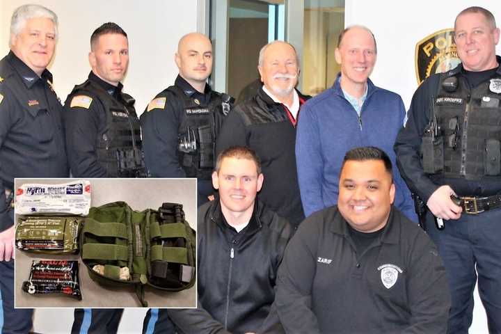 Donation Gives Allendale Police Cutting-Edge Carrier Vests, Lifesaving Kit