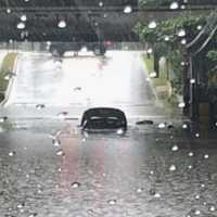 4 Feet High & Rising: Allendale Firefighters Rescue Driver From Floodwaters