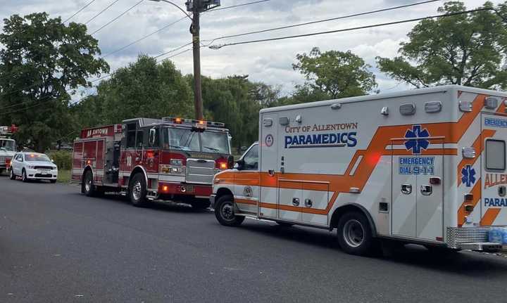 Allentown emergency officials responded to a carbon monoxide leak at Happy Smiles Learning Center early Tuesday, Oct. 9.