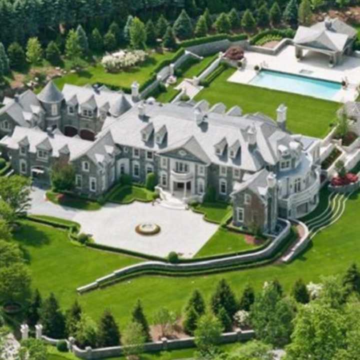 This mansion for sale in Alpine is reportedly the most expensive home on the market in New Jersey.