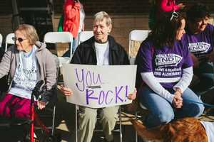 Walk To End Alzheimer's Stepping Off At BCC In Paramus