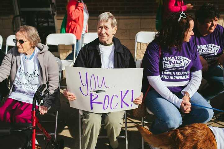 Walk To End Alzheimer's Stepping Off At BCC In Paramus