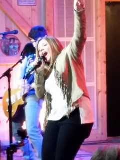 Former 'Voice' Contestant Amanda Ayala Performs In Pawling