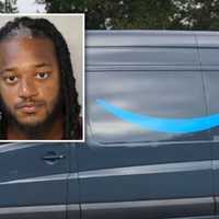 PA Man Stole Amazon Van On Christmas Eve, Say Police