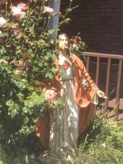 Stolen Jesus Returned To Monroe Store With Fresh Coat Of Paint