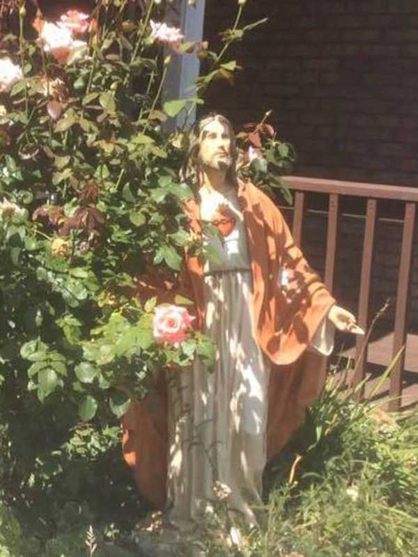 Stolen Jesus Returned To Monroe Store With Fresh Coat Of Paint