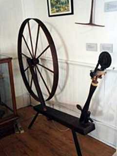 Spinner To Demonstrate On Two Antique Wheels In Ridgewood