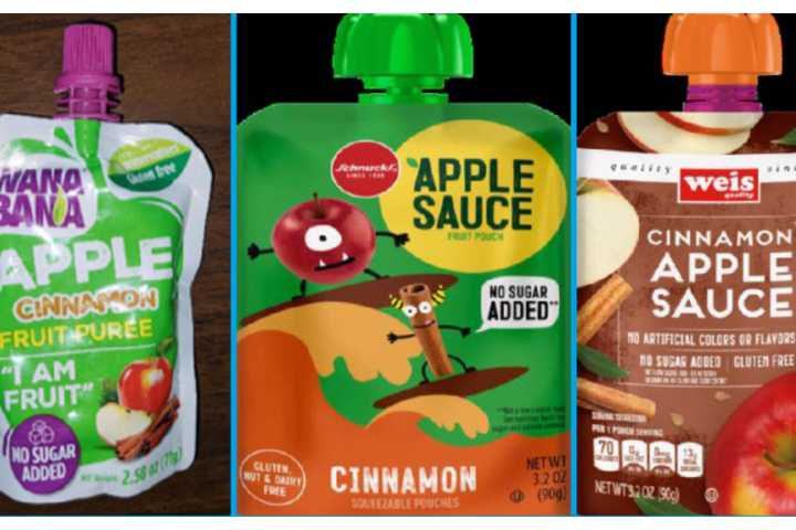 22 'Probable' Cases Of Lead Poisoning In PA Linked To Applesauce Recalled By FDA: Officials