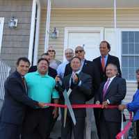 North Castle Leaders, Astorino Celebrate Armonk Commons Opening