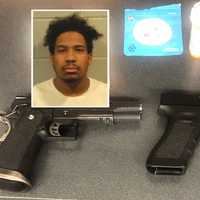 Authentic-Looking Handguns Land Motorist In Jail Following Haworth Stop