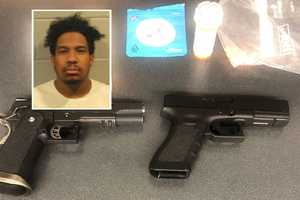 Authentic-Looking Handguns Land Motorist In Jail Following Haworth Stop