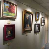 <p>The art is on display at Valley Hospital</p>