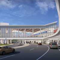 <p>Artist rendering of the expansion plans for Albany International Airport.</p>