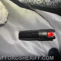 <p>The recovered pepper spray in Stafford County.</p>