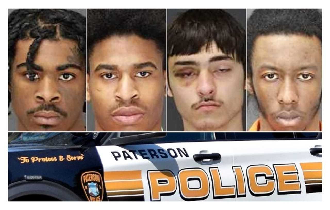 Two Guns, Five Arrests In Less Than 24 Hours: Paterson Crime Crackdown ...