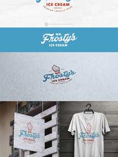 Vote For New Logo For Mr. Frosty's Ice Cream Shop In Norwalk
