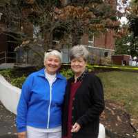 <p>Blauvelt Dominican Sisters Dorothy Maxwell and Ceil Lavan.</p>