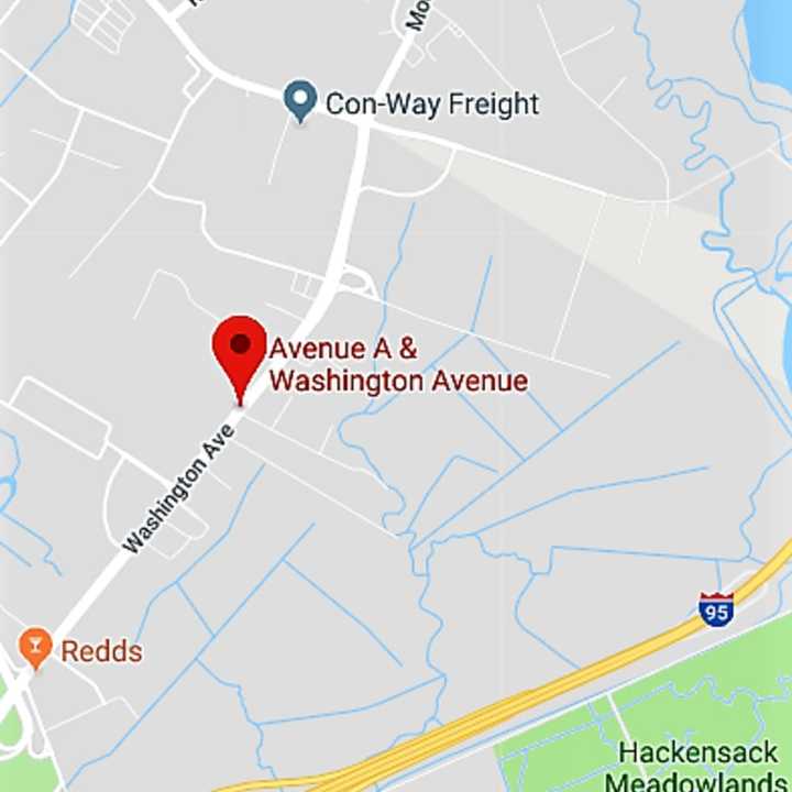 The victim was crossing Washington Avenue near Avenue Awhen she was struck by a northbound Nissan Murano -- model year 2003 to 2007 -- just after 6 p.m.