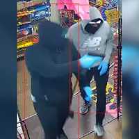 <p>Both suspects in the May 17 Philadelphia ax robbery</p>