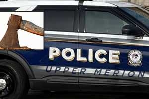 Ax-Wielding Driver Rammed Car In Upper Merion, Police Say