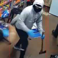 Ax-Wielding Robbers Caught On Video In Philadelphia, Police Say