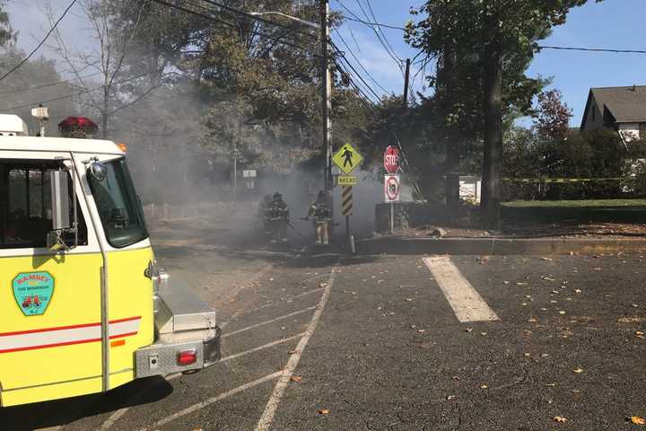 Burning Wires Fall In Ramsey, Jam Area Traffic