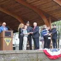 <p>Several Lyndhurst Police Department promotions were made Monday during a ceremony at Town Hall Park.</p>