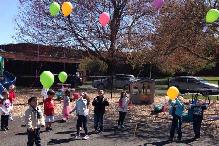 Wyckoff YMCA's Mahwah Child Care Center Launches Balloons
