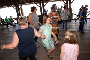 Celebrate Fall At Top, Foot Of Alpine Palisades Cliffs