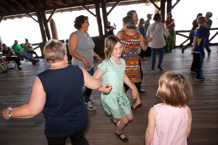 Celebrate Fall At Top, Foot Of Alpine Palisades Cliffs