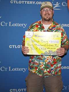 Danbury Man On A Winning Streak Reaps $30,000 In Scratch-Off Game
