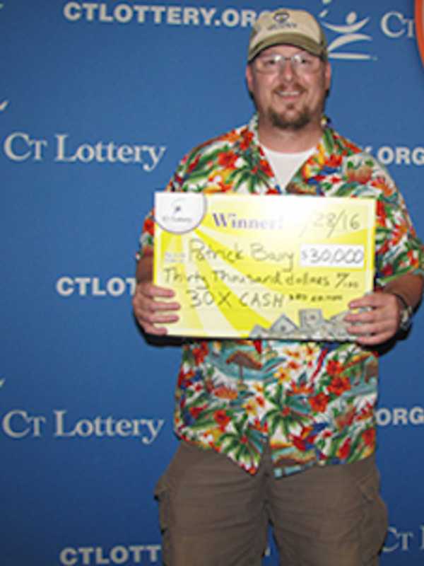 Danbury Man On A Winning Streak Reaps $30,000 In Scratch-Off Game