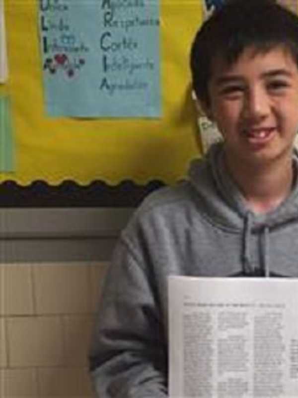 Hastings Middle School Student Has Story Published