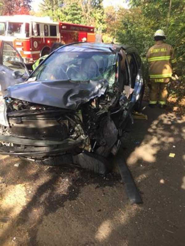 Occupant Freed From Car After Crash In Bethel