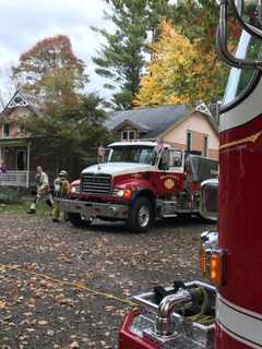 Bethel, Stony Hill Firefighters Quickly Put Out Couch Fire In Basement