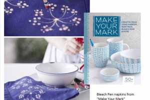New Canaan Library Teaches New Craft At Bleach Pen Designs Class