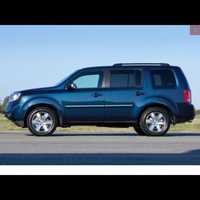 <p>A reference photo of a blue Honda Pilot.</p>