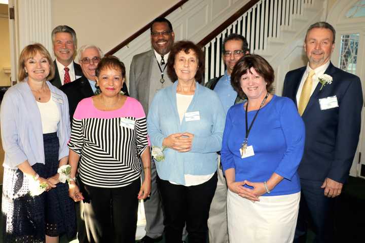 The Southern Westchester BOCES Board of Education and administration honor recent retirees at a June 8 dinner in Rye Brook, N.Y.